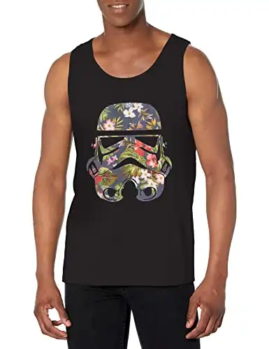 STAR WARS Officially Licensed Storm Flowers Men's Tank