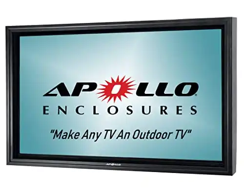 Apollo Outdoor TV Enclosure for Slim 50" to 55" TVs - (Apollo Weatherproof Mount Sold Separately)