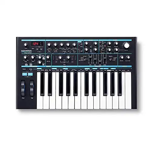 Novation Bass Station II Analogue Monosynth – includes 64 factory patches, pattern-based step sequencer and arpeggiator, two oscillators plus an additional sub oscillator