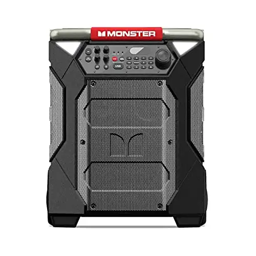 Monster Rockin' Roller 270 Portable Indoor/Outdoor Wireless Speaker - Gray/Black