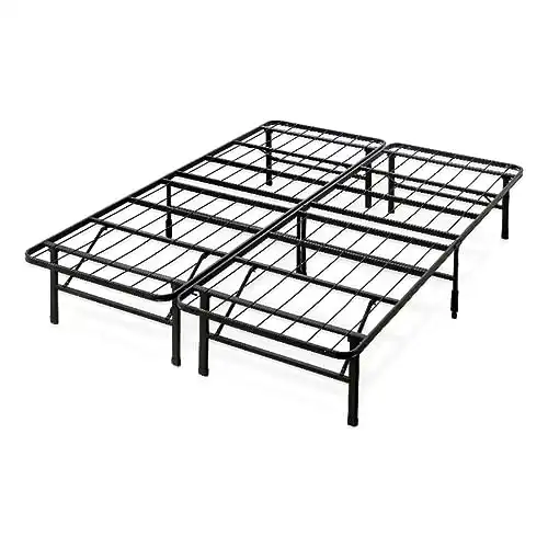 ZINUS SmartBase Tool-Free Assembly Mattress Foundation, 14 Inch Metal Platform Bed Frame, No Box Spring Needed, Sturdy Steel, Underbed Storage, Queen