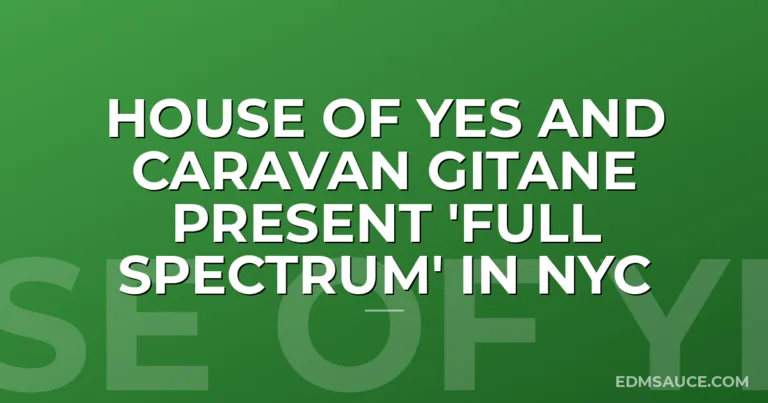 House of Yes and Caravan Gitane present 'FULL SPECTRUM' in NYC
