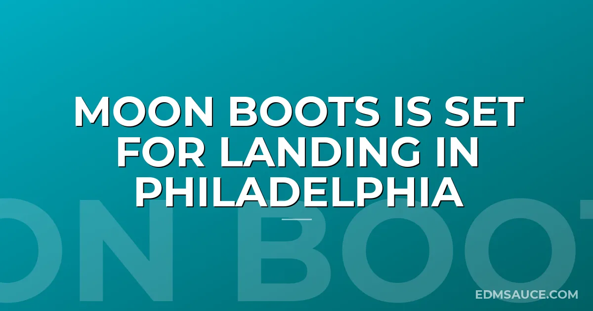Moon Boots Is Set For Landing in Philadelphia