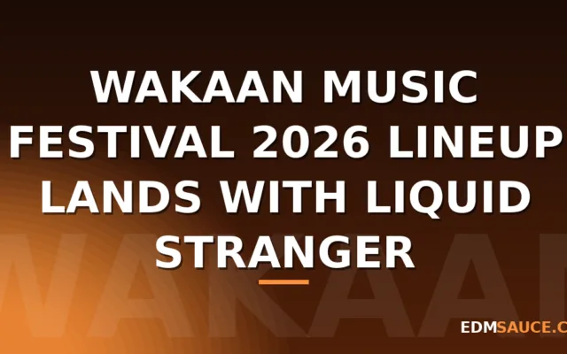 WAKAAN Music Festival 2026 Lineup Lands With Liquid Stranger, Flux Pavilion, and Doctor P