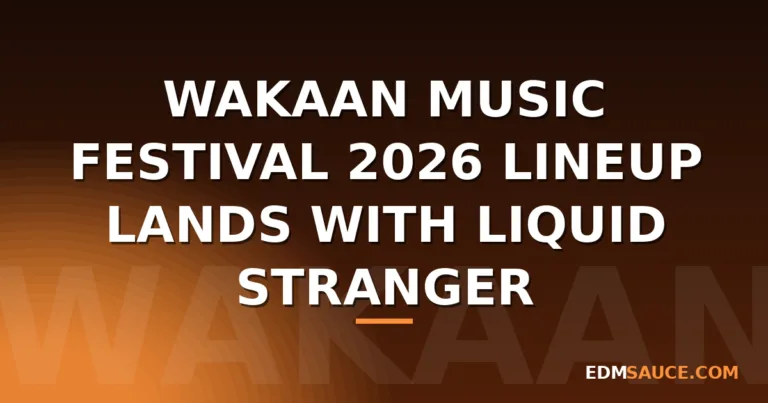 WAKAAN Music Festival 2026 Lineup Lands With Liquid Stranger, Flux Pavilion, and Doctor P