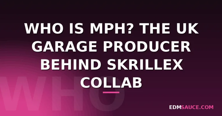 Who Is MPH? The UK Garage Producer Behind Skrillex Collab “Mirage”