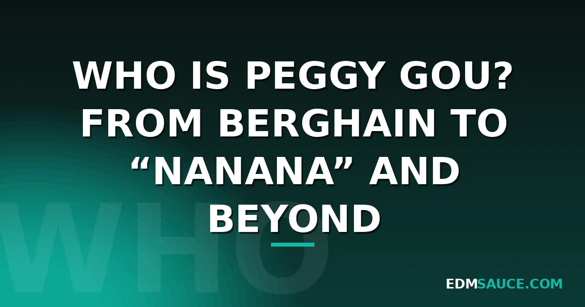 Who Is Peggy Gou? From Berghain to “Nanana” and Beyond